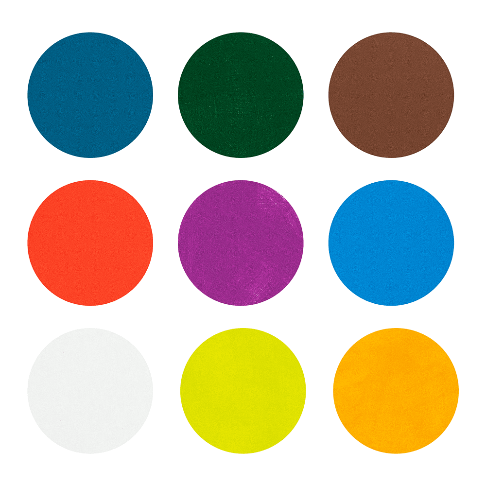 Краска акриловая матовая "Декола тропики", набор 9 цветов, 20 мл, банки - 2