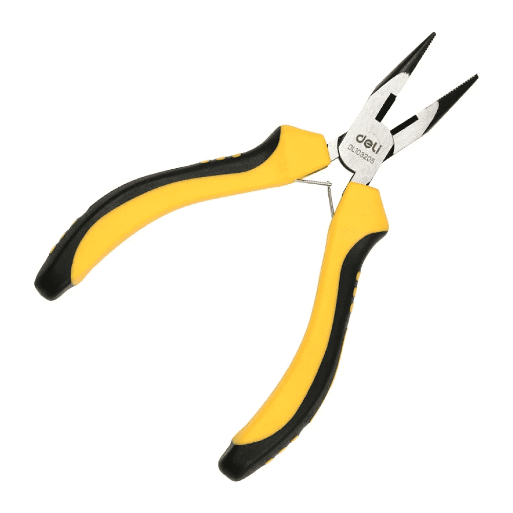 Мини-длинногубцы Deli YS ED103205, 125 мм