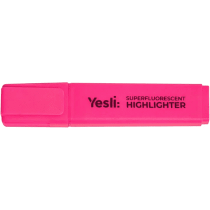 Маркер текстовый "Yesli:", розовый - 2