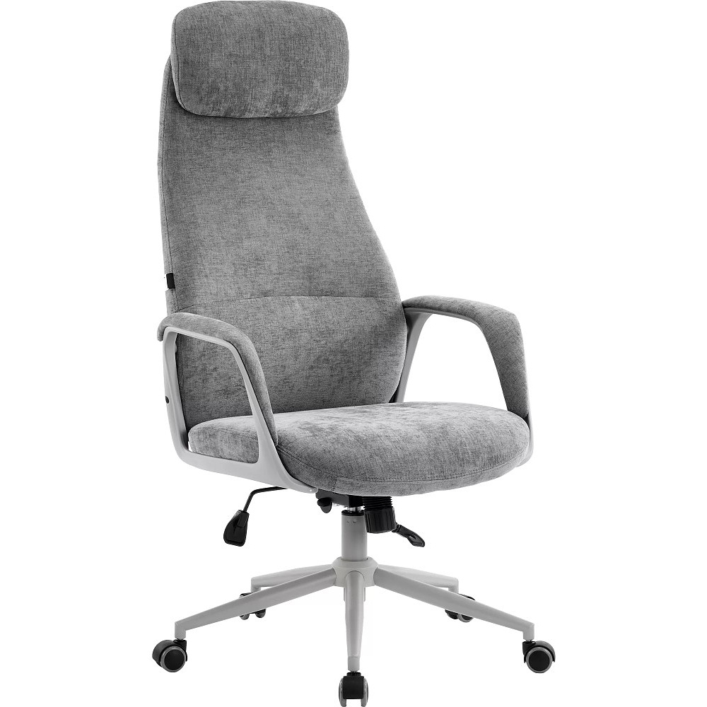 Кресло компьютерное EVERPROF Otto, Grey ткань, серый, металл, корпус серый - 6