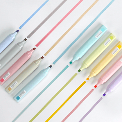 Маркер текстовый "Cute", бирюзовый - 4