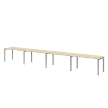 Коллекция Титан Бенч-система линейная на 4 рабочих места ТН312ТР-4х1+ТН312К-22