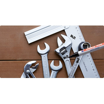 Маркер перманентный на нитрокраске Edding "750", красный - 7