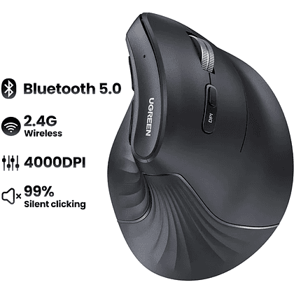 Компьютерная мышь Ugreen MU008-25444, черная - 3