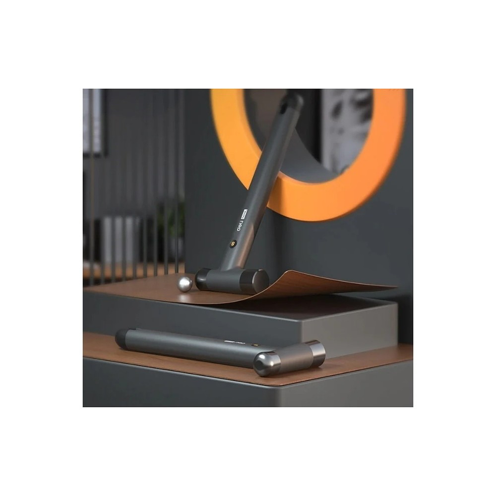 Молоток Deli HS EHT7008, 0,25 кг, Soft Touch, черный - 2