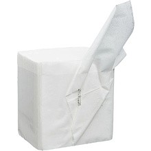 Салфетки бумажные, 10х20 см, 2 слоя, белый, 200 шт