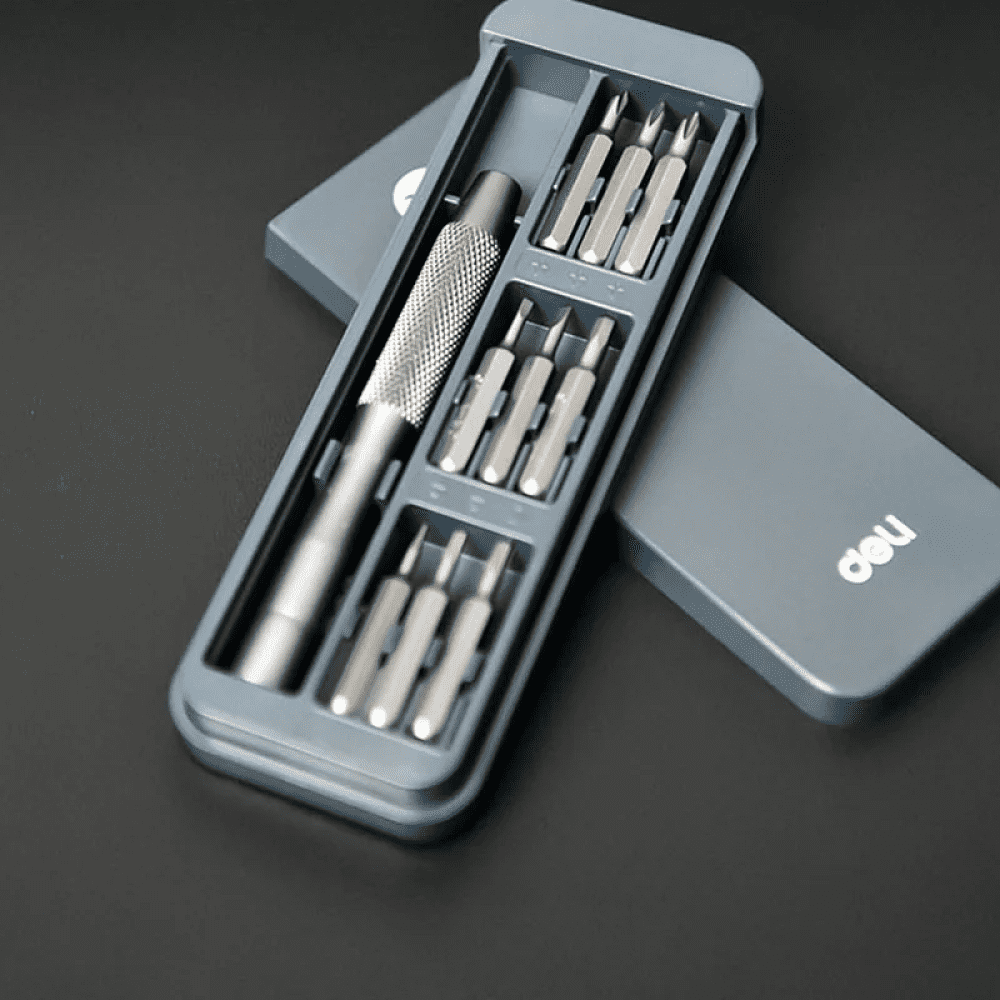 Набор прецизионных отверток Deli YS EDL241010J, 10 шт., кейс - 3