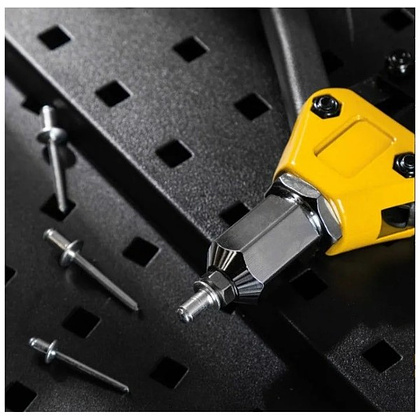 Заклепочник двуручный Deli YS EDL236913, 330 мм, 2.4- 6.4 мм, желтый, черный - 3