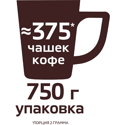 Кофе Nescafe Gold растворимый сублимированный с добавлением натурального молотого кофе, 750 г - 12