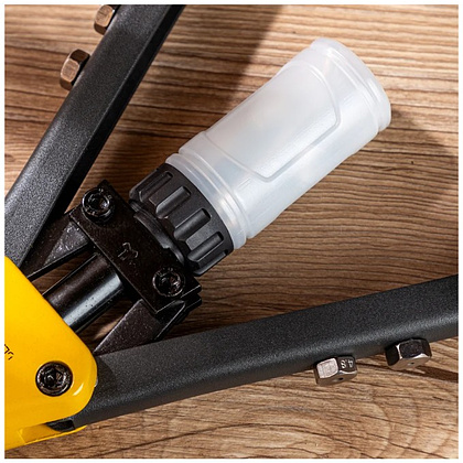 Заклепочник двуручный Deli YS EDL236913, 330 мм, 2.4- 6.4 мм, желтый, черный - 6