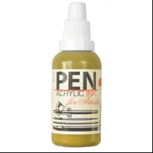 Акрил жидкий "Acrilic Ink", 14 охра