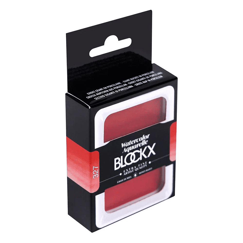 Краски акварельные "Blockx. Giant pan", 327 красный Блокс, 18 мл., кювета - 4