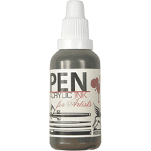 Акрил жидкий "Acrilic Ink", 12 кислотный зеленый