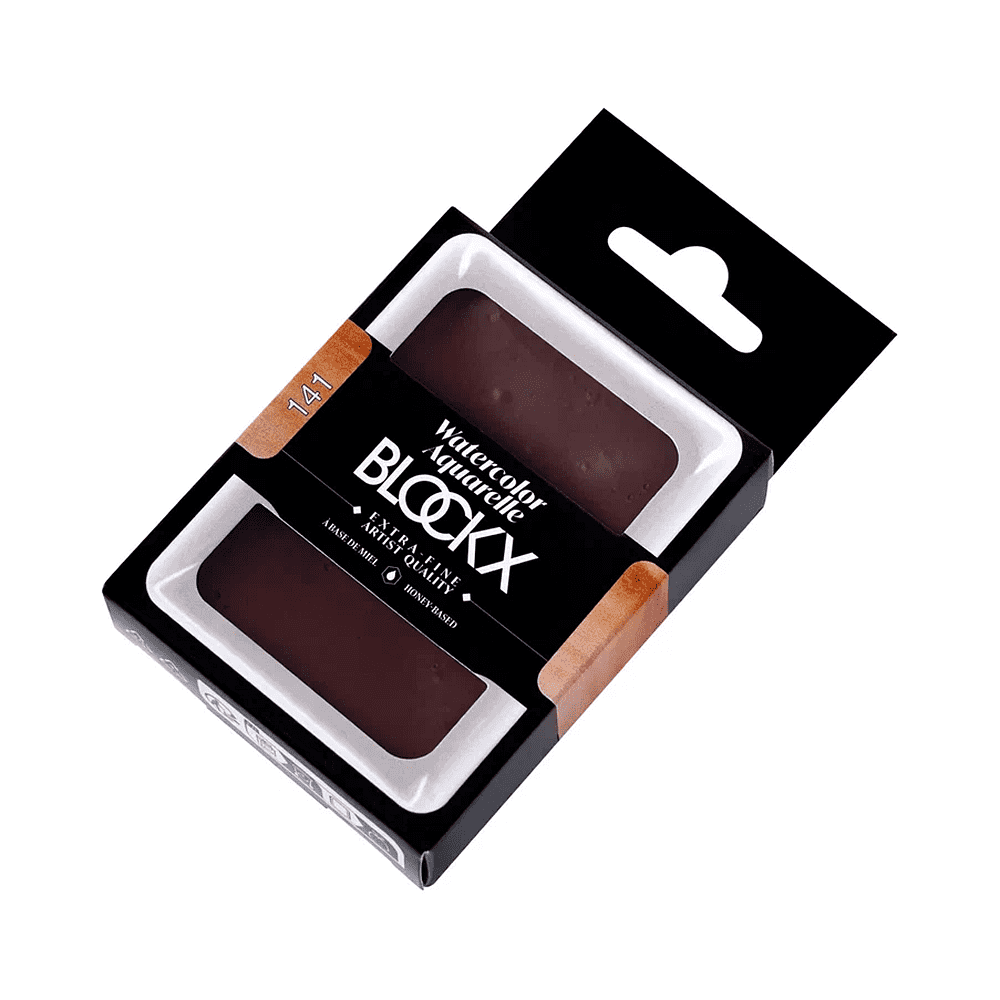 Краски акварельные "Blockx. Giant pan", 141 сиена жженая светлая, 18 мл., кювета - 2