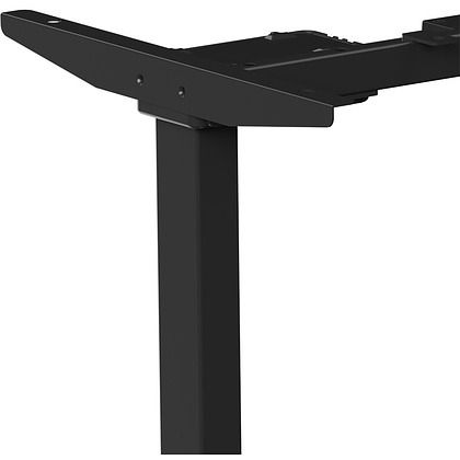 Стол с электроприводом WellDesk Prime 1300x675х18 черный/дуб санта-фе винтаж (9191461+9178196) - 7