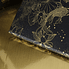 Блокнот "Total Black goldfish gold", А5, 96 листов, на резинке, черный, золотистый, срез черный - 5