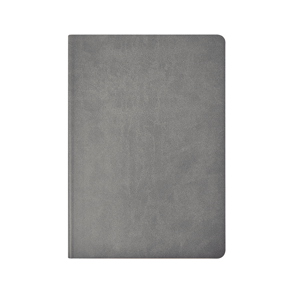 Блокнот "1818-15", А5, 80 листов, серый