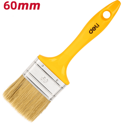 Кисть малярная Deli YS EDL509136, плоская, 2.4"-60 мм, смешанная щетина - 6