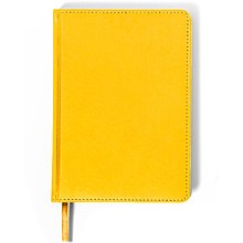 Ежедневник недатированный "Campbell", А5, 272 страницы, желтый