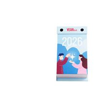 Календарь настольный Yearee "Каждый твой день" 2026, на английском языке