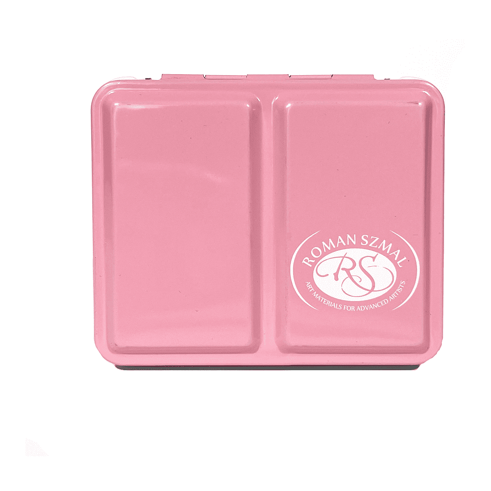 Краски акварельные "Aquarius. Mini Urban Sketcher set", 8 цветов, полукюветы, коробка, розовая - 2