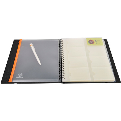 Визитница "Exacard", 265x250мм, черный - 6