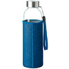 Бутылка для воды "Utah Denim", стекло, 500 мл, прозрачный, синий - 2