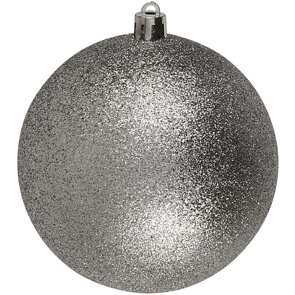 Шар елочный "183253", 10 см, пластик, ассорти, 3 шт/уп. - 4