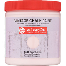 Краска декоративная "VINTAGE CHALK PAINT", 250 мл, 3504 пастельный розовый
