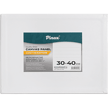 Холст на картоне "Pinax", 30х40 см, 100% хлопок, 280 г/м2, мелкое зерно