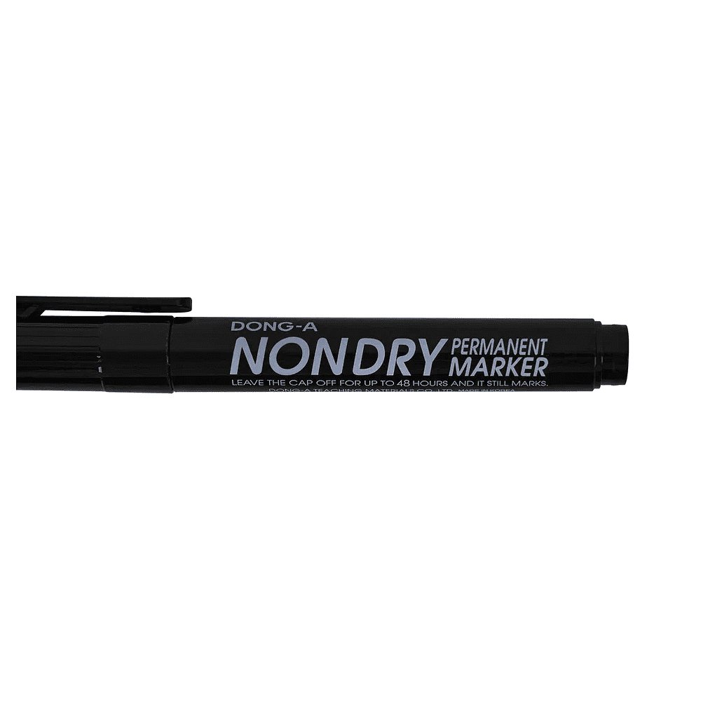 Маркер перманентный "Non-Dry", черный - 2