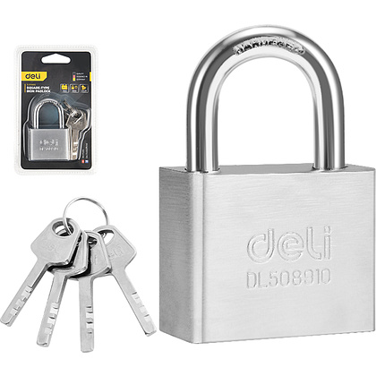 Замок навесной Deli "EDL508910", 40 мм - 2