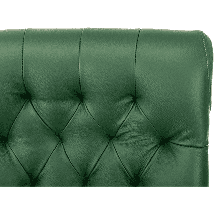 Кресло Бюрократ T-9928WALNUT-CF, натуральная  кожа, зеленый, каркас дерево  - 10