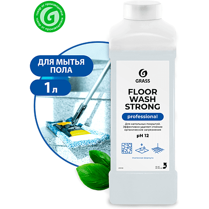 Средство моющее для пола "Floor Wash Strong", 1 л