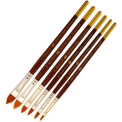 Кисть "Decola", синтетика, кошачий язык, №2 - 3