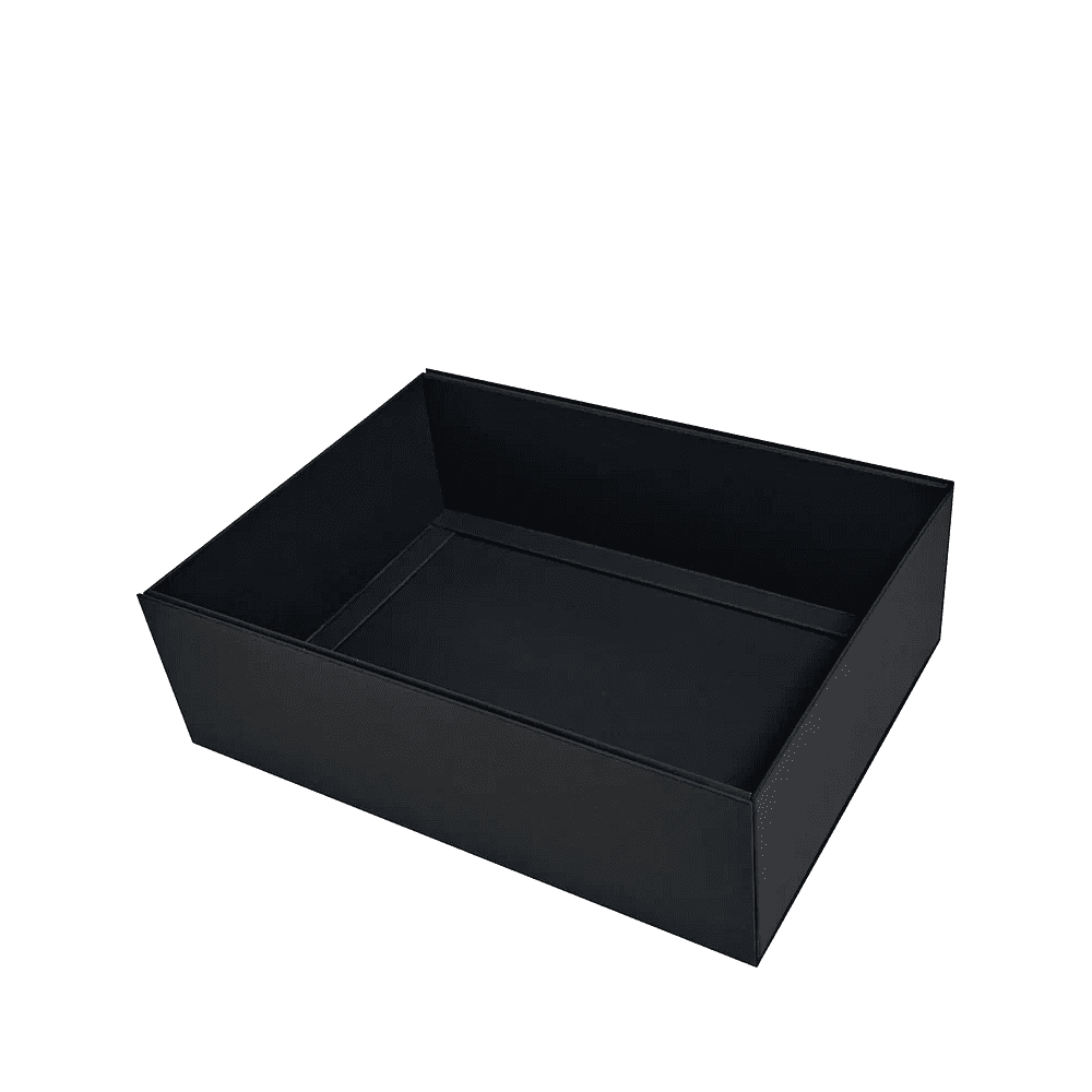 Коробка подарочная картонная, 223х308х95 мм, черный - 2