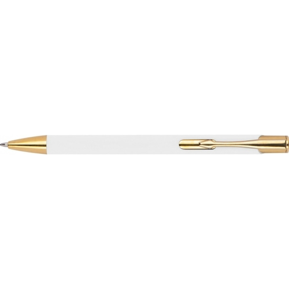 Ручка шариковая автоматическая "Glendale", 0.7 мм, белый, стерж. синий - 2