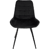 Стул Бюрократ "CH-K2_4", ткань, черный, металл, комплект 4 штуки - 3