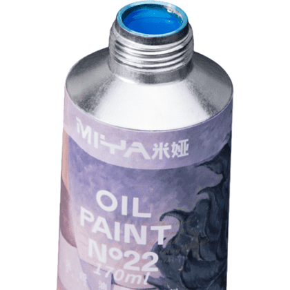 Краски масляные "HIMI.MIYA", фиолетовый, 170 мл., туба - 6