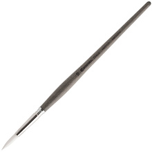 Кисть "Escoda Perla 1430", синтетика белая, круглая, №1
