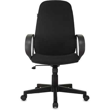 Кресло для руководителя "Бюрократ CH-808AXSN", ткань, пластик, черный - 2