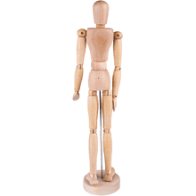 Манекен женский "Сонет", деревянный, 40 см