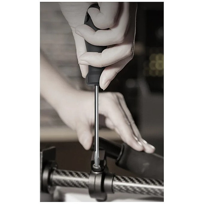 Набор отверток Deli HS EHT1002, 2 шт.(PH1х100,SL5х100), Soft Touch, черный - 4