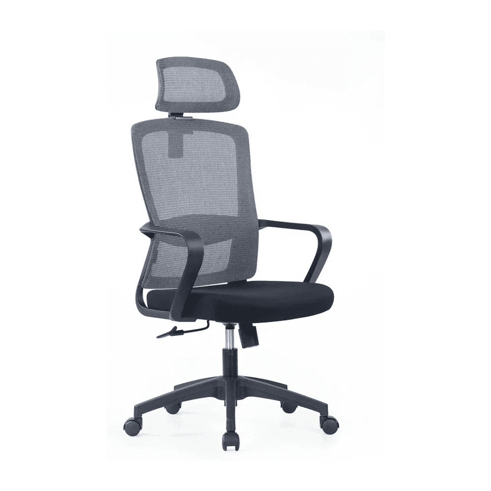 Кресло компьютерное SitZone U-060A, сетка, ткань, черный, пластик, 2 шт/упак - 2