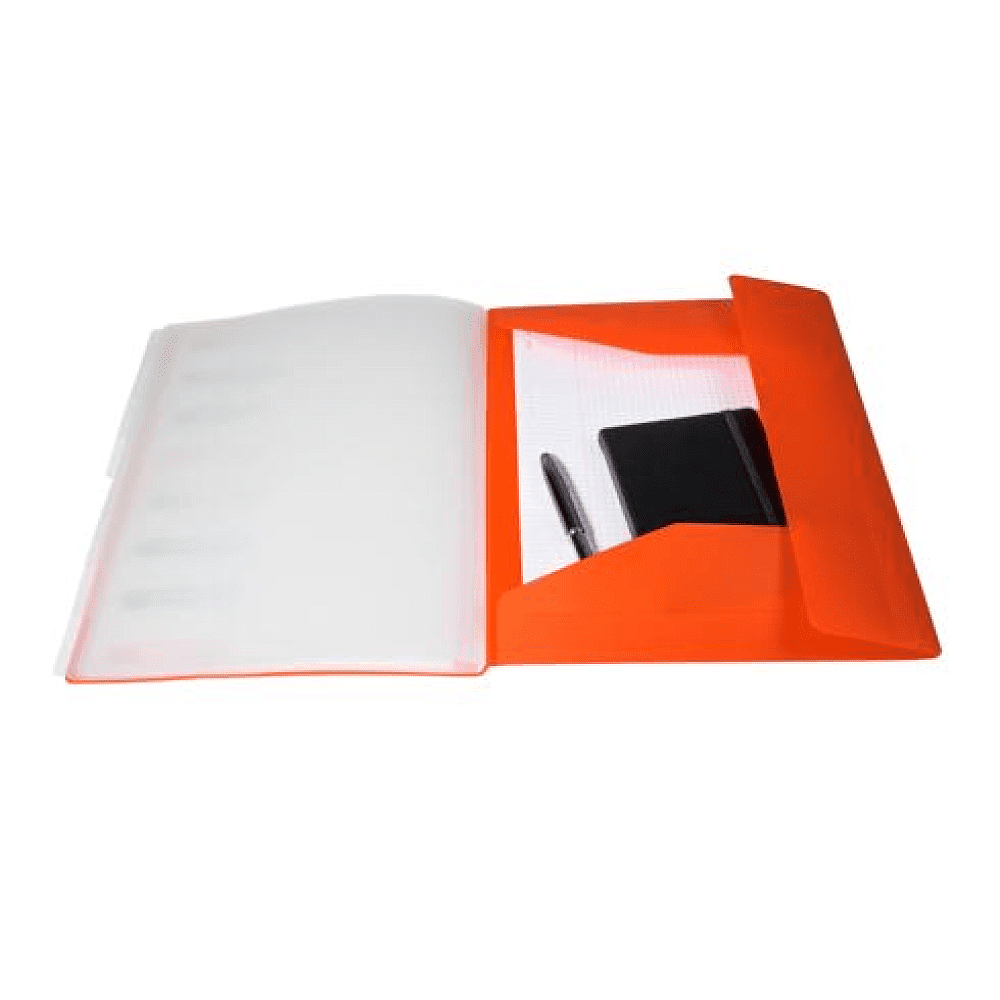 Папка на резинках "Opak", 10 мм, пластик, ассорти - 7