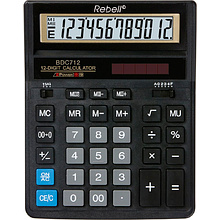 Калькулятор настольный Rebell "BDC712 GL BX (888)"