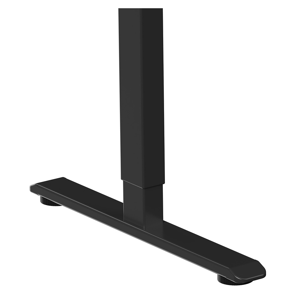 Стол с электроприводом WellDesk Prime 1300x675х18 черный/дуб канзас коричневый (9191461+9072451) - 8