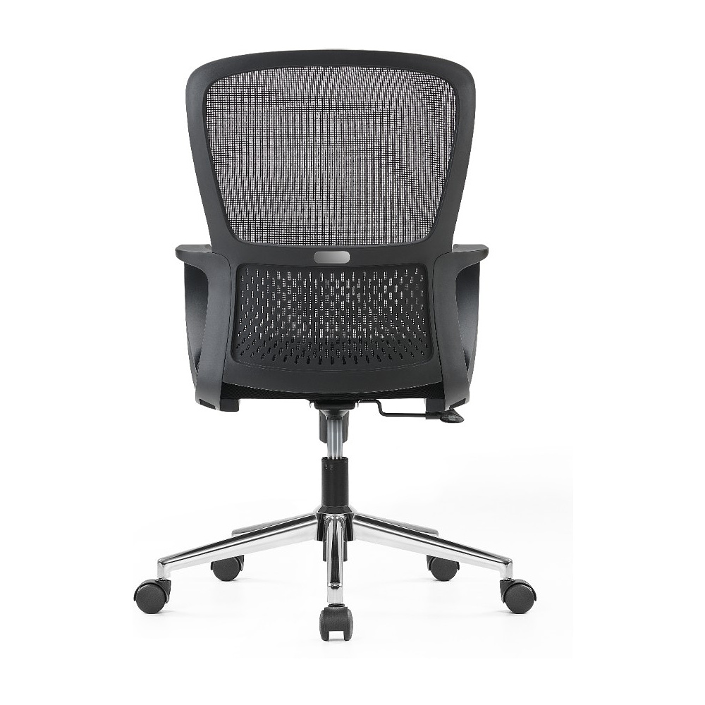 Кресло компьютерное SitZone U-069B, сетка, ткань, черный - 5