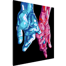 Картина по номерам "Руки"