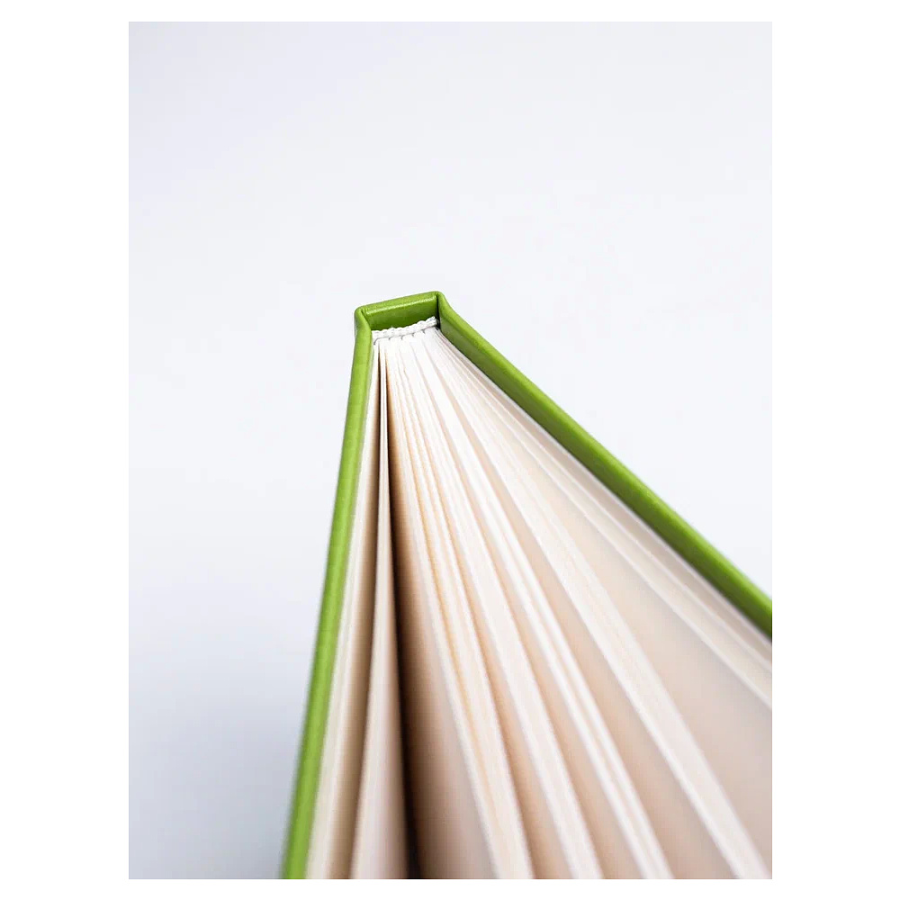 Скетчбук для акварели "Малевичъ", 14.5x14.5 см, 200 г/м2, 30 листов, салатовый - 8